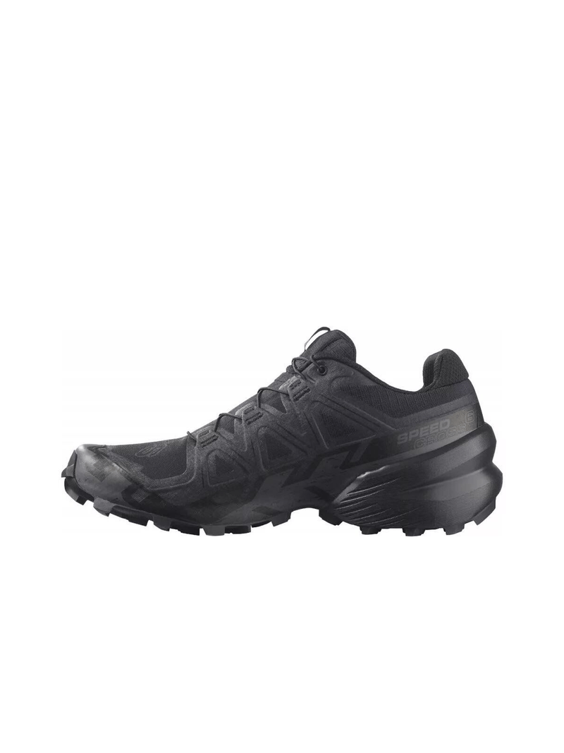 Womens Salomon Speedcross 6 Black Trail Running Shoes