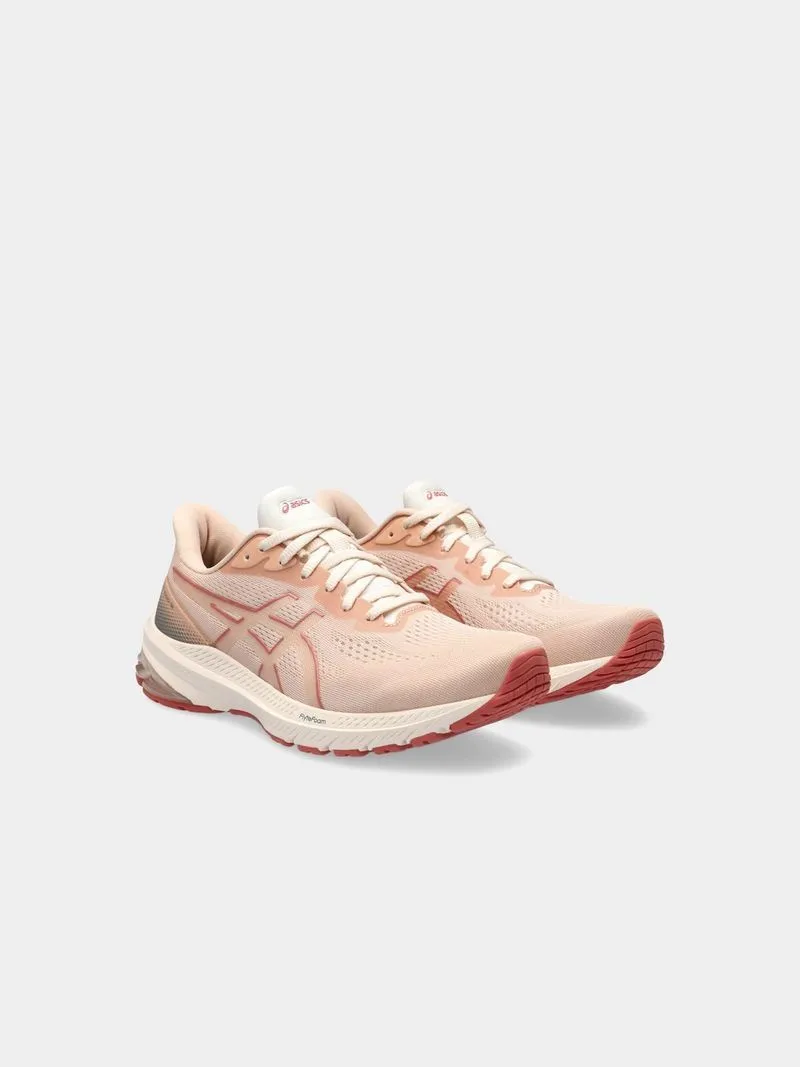 Womens Asics GT-1000 12 Pale Apricot Running Shoes