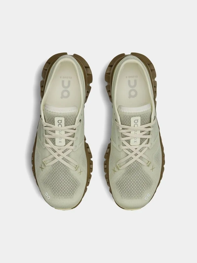 Womens On Running Cloud X 3.0 Aloe Running Shoes