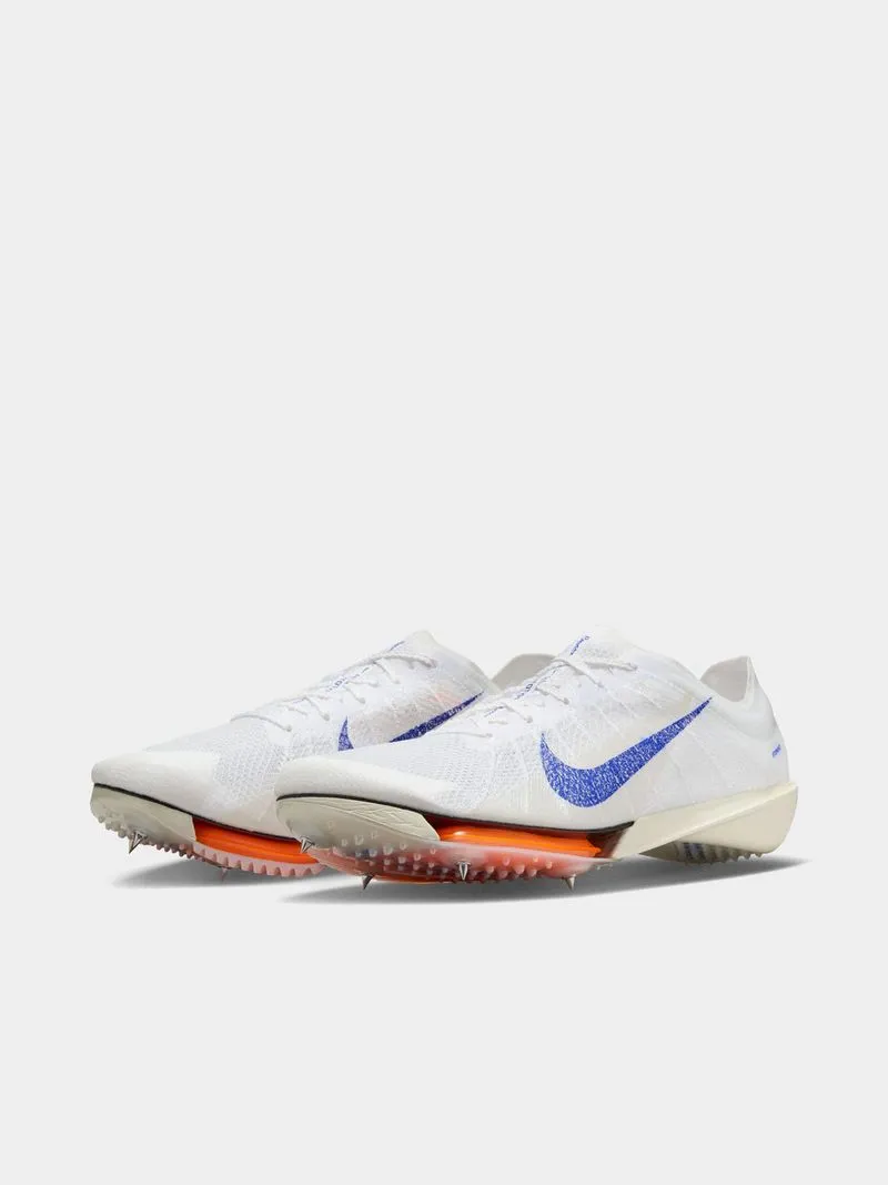 Mens Nike Air Zoom Victory 2 Blueprint White/Blue Distance Spikes