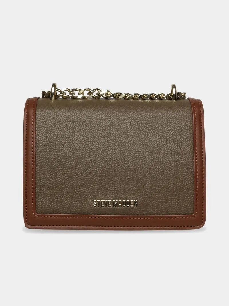 Women's Steve Madden Beige Bportia Top Handle Handbag