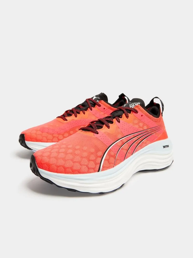 Womens Puma Forever Run Nitro Orchid Black Puma