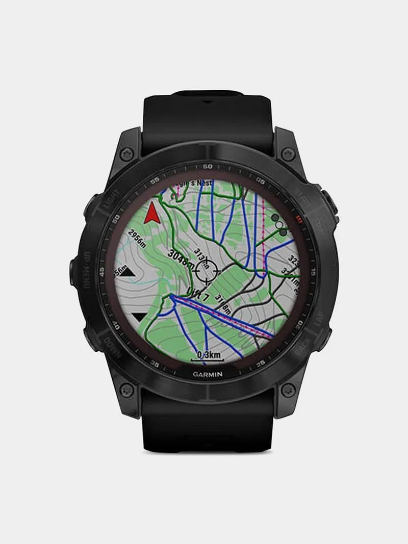 Garmin Fenix 7X Power Sapphire Solar Black DLC TI/Black Band