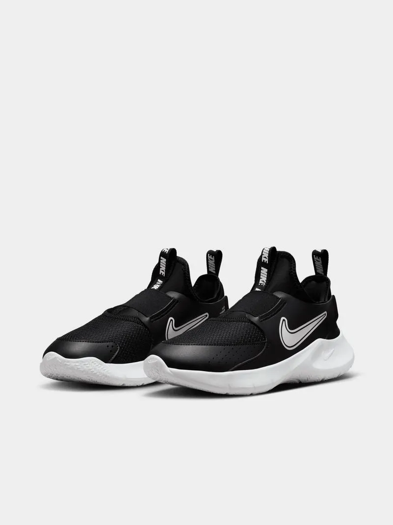 Junior Grade School Nike Flex Runner 3 Black/White Running Shoes
