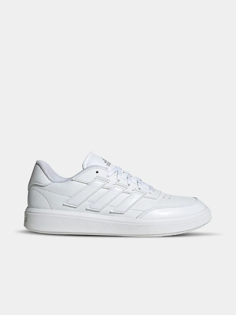 adidas Originals Women's Court Block White Sneaker