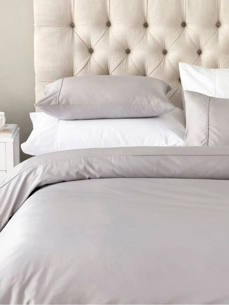 Gold Seal Certified Egyptian Cotton 600 Thread Count Pillowcase Silver