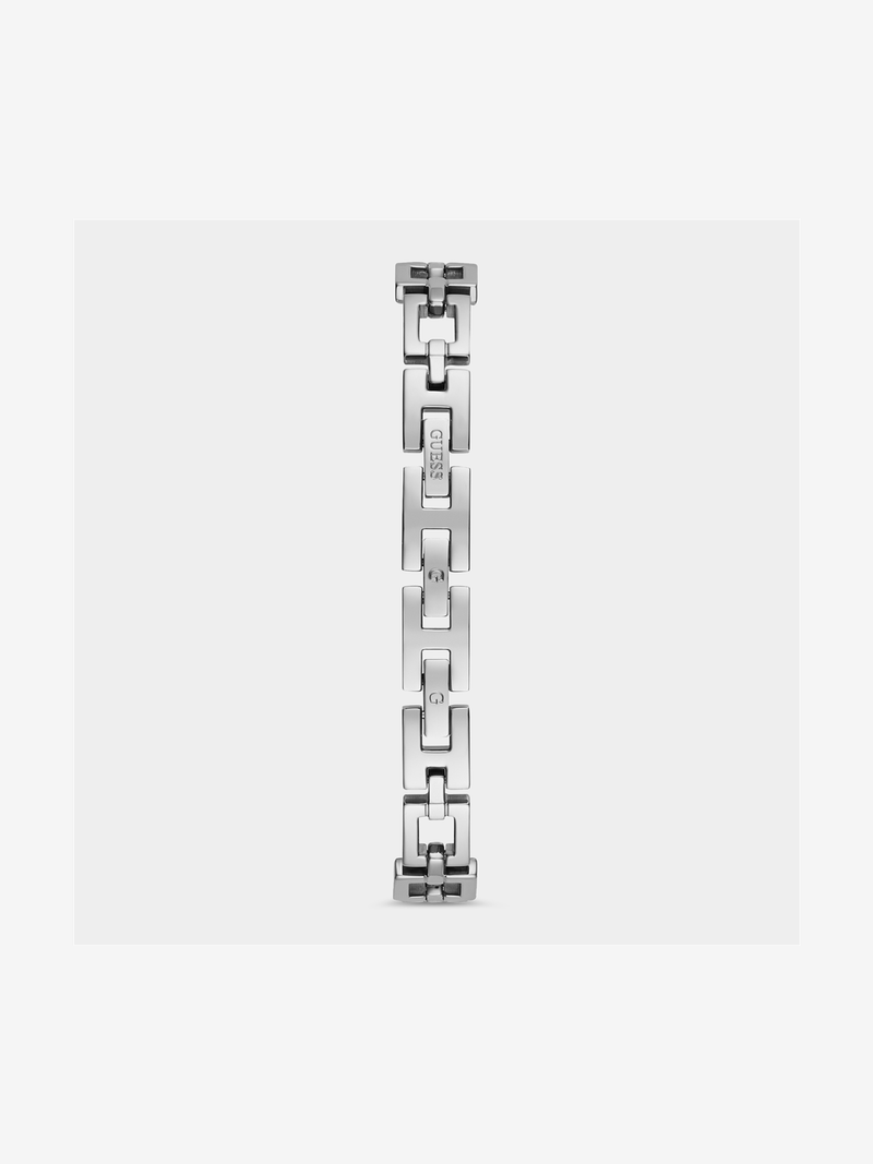 Guess Lady G Silver Plated Stainless Steel Bracelet Watch