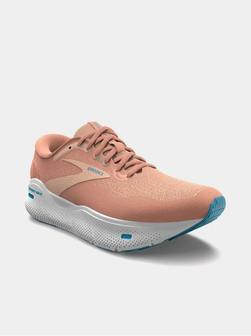 Womens Brooks Ghost Max Papaya/Apricot/Blue Running Shoes