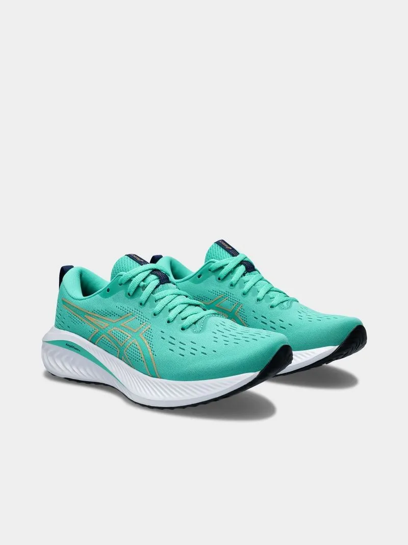 Womens Asics Gel-Excite 10 Aurora Green/Champagne Running Shoes
