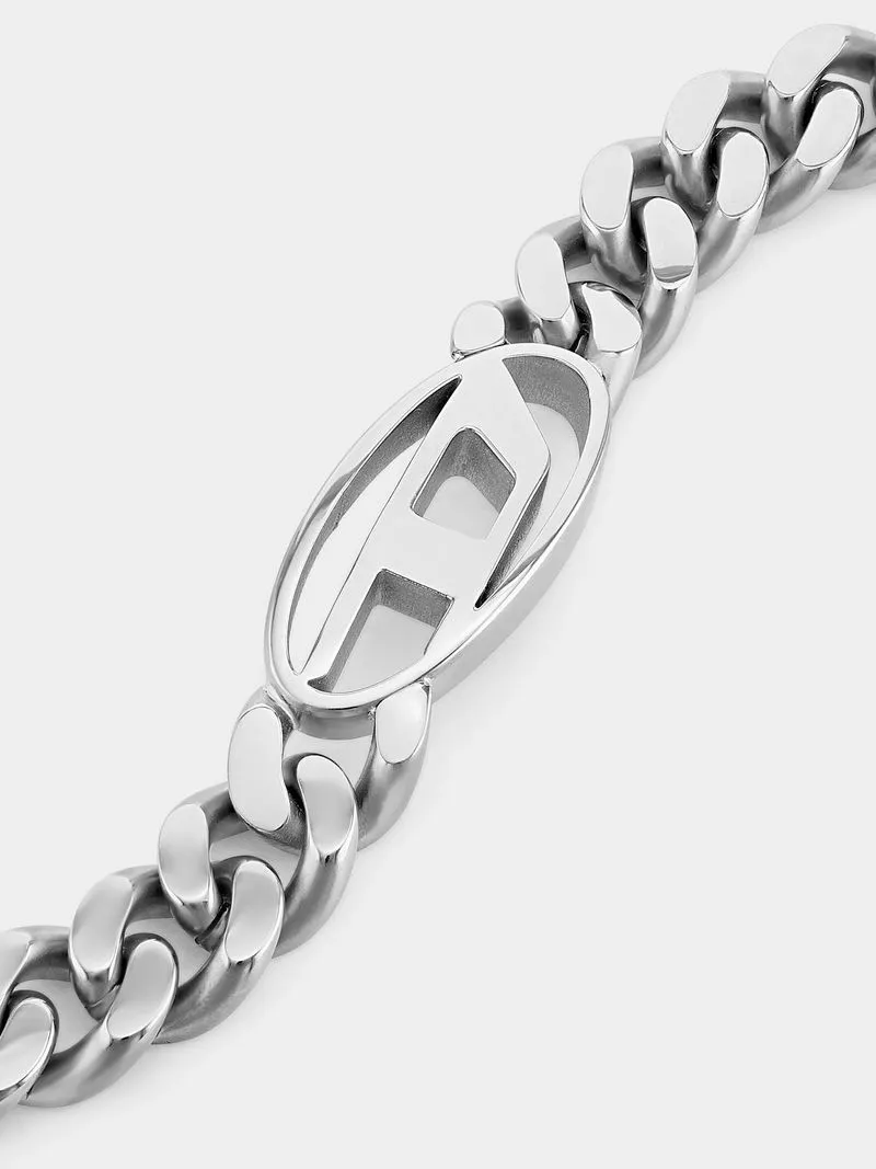 Diesel Stainless Steel Lobster Clasp Bracelet