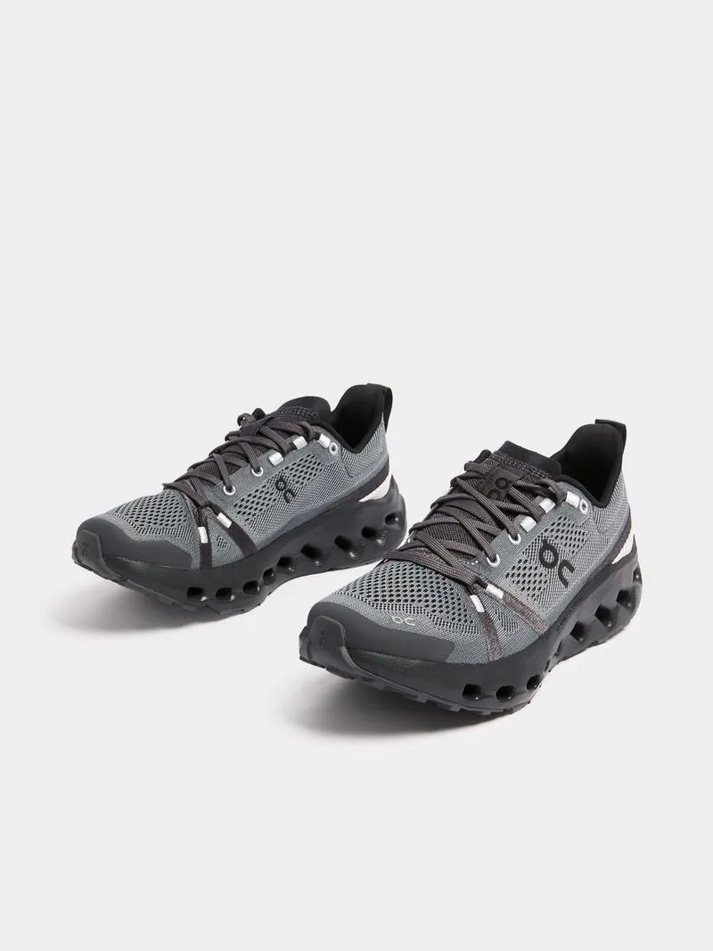 Womens ON Running Cloudsurfer Eclipse/Black Tral Running Shoes