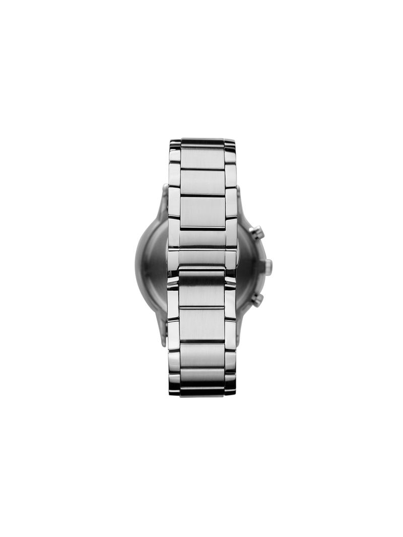 Emporio Armani Men's Stainless Steel Round Chronograph Bracelet Watch