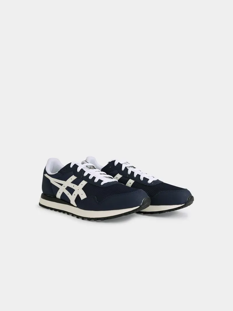 Mens Asics Tiger Runner II Navy/Cream Sneaker