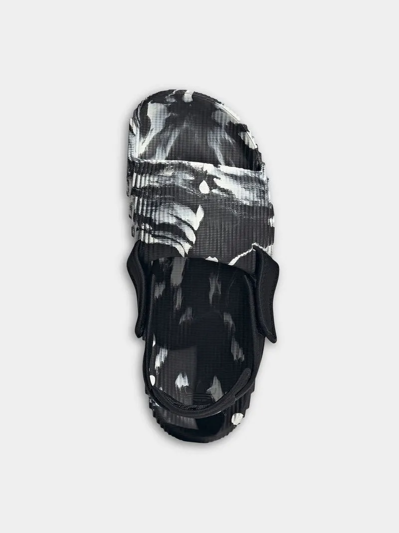 adidas Originals Women's Adilette 22 XLG Black/White Slide