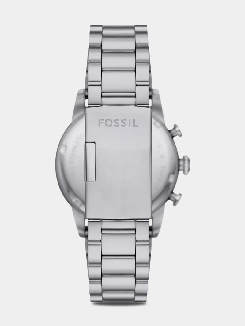 Fossil Sport Tourer Navy Dial Stainless Steel Bracelet Chronograph Watch