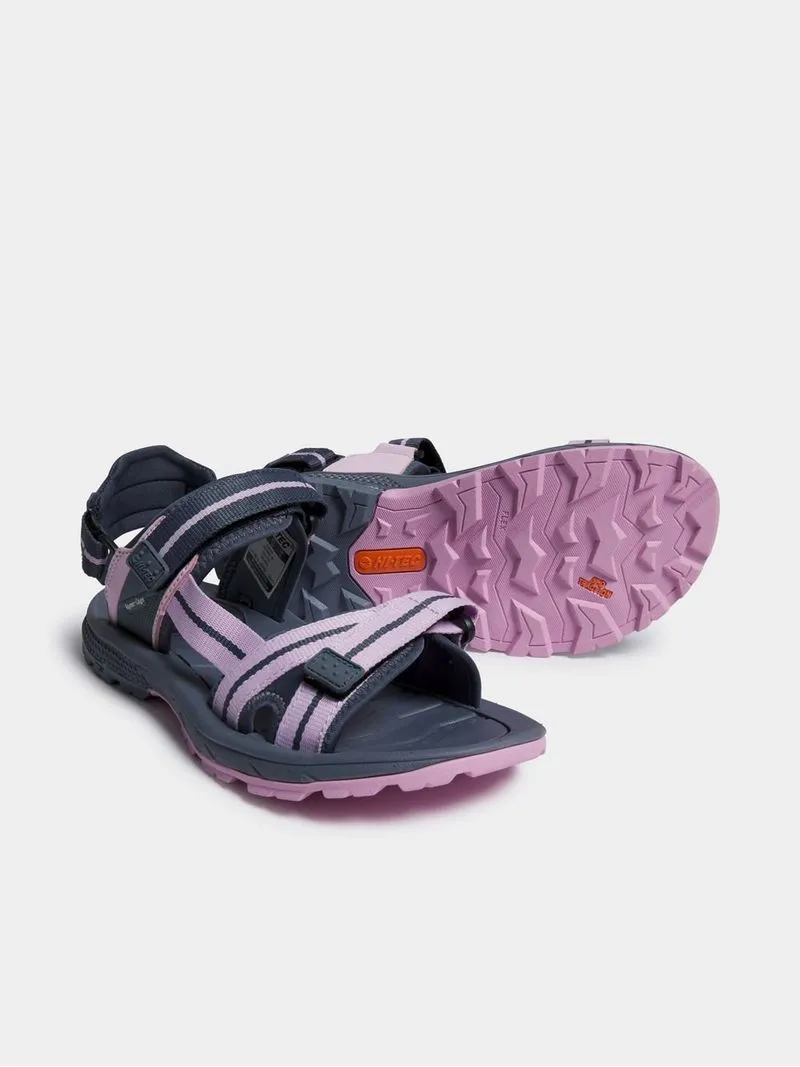 Womens Hi-Tec Sierra Flintstone/Lilac Snow Sandals