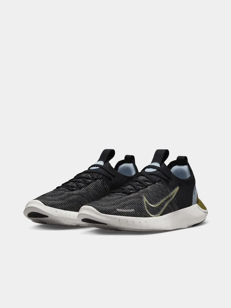 Womens Nike Free Next Nature Black/Soft Yellow Training Shoes