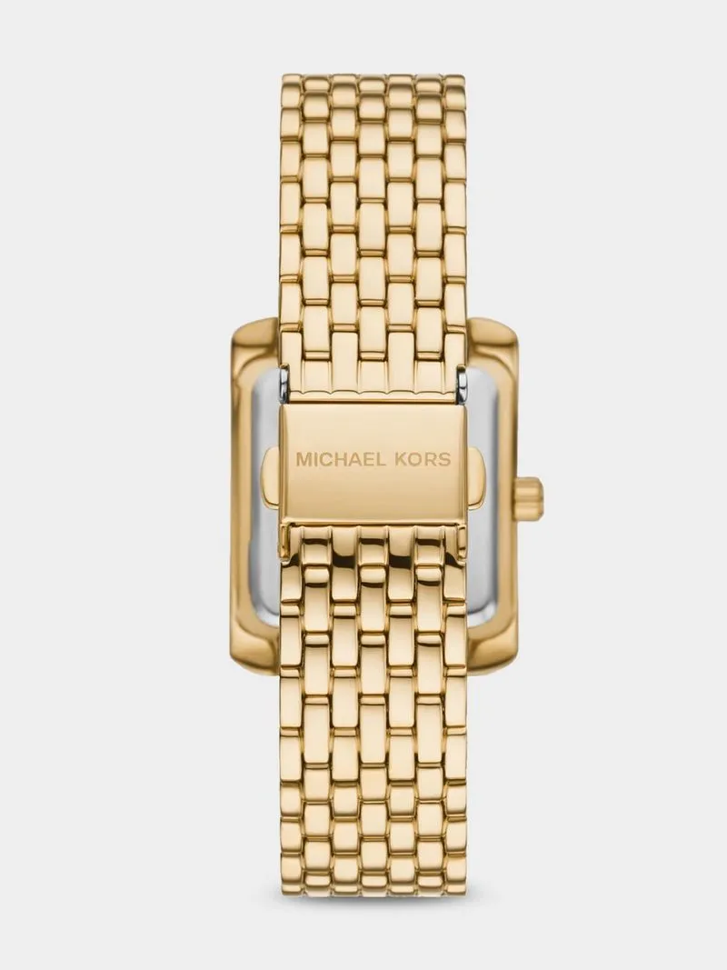 Michael Kors Emery Gold Plated Stainless Steel Bracalet Watch
