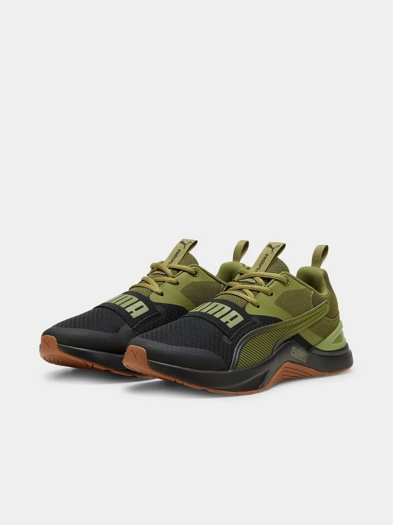 Mens Puma Prospect Neo Force Olive/Black Training Shoes