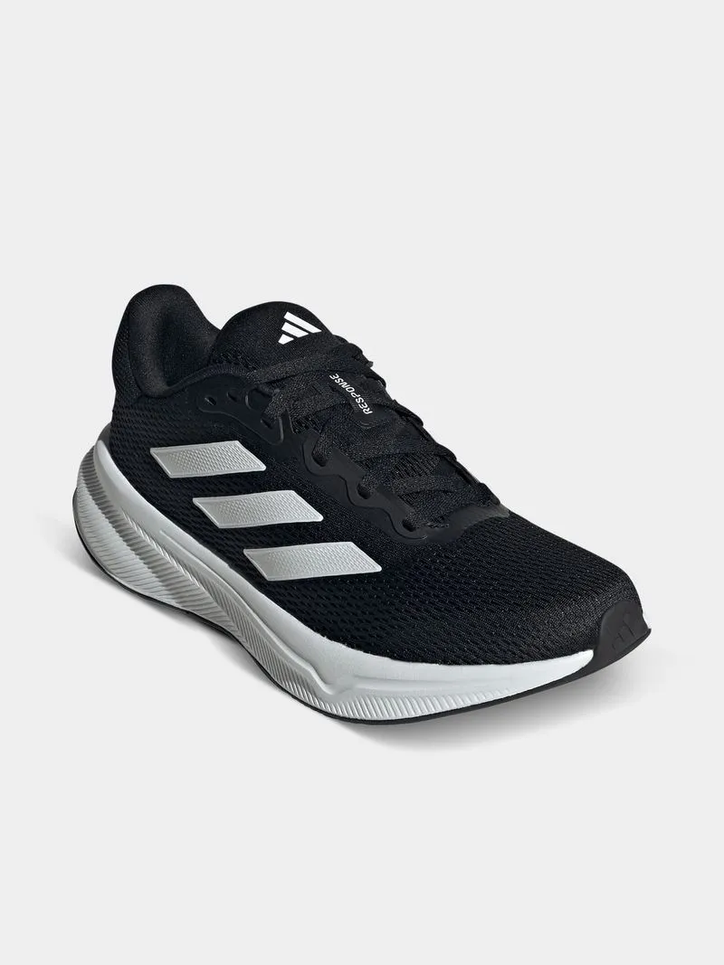 Womens adidas Response Black/White Running Shoes