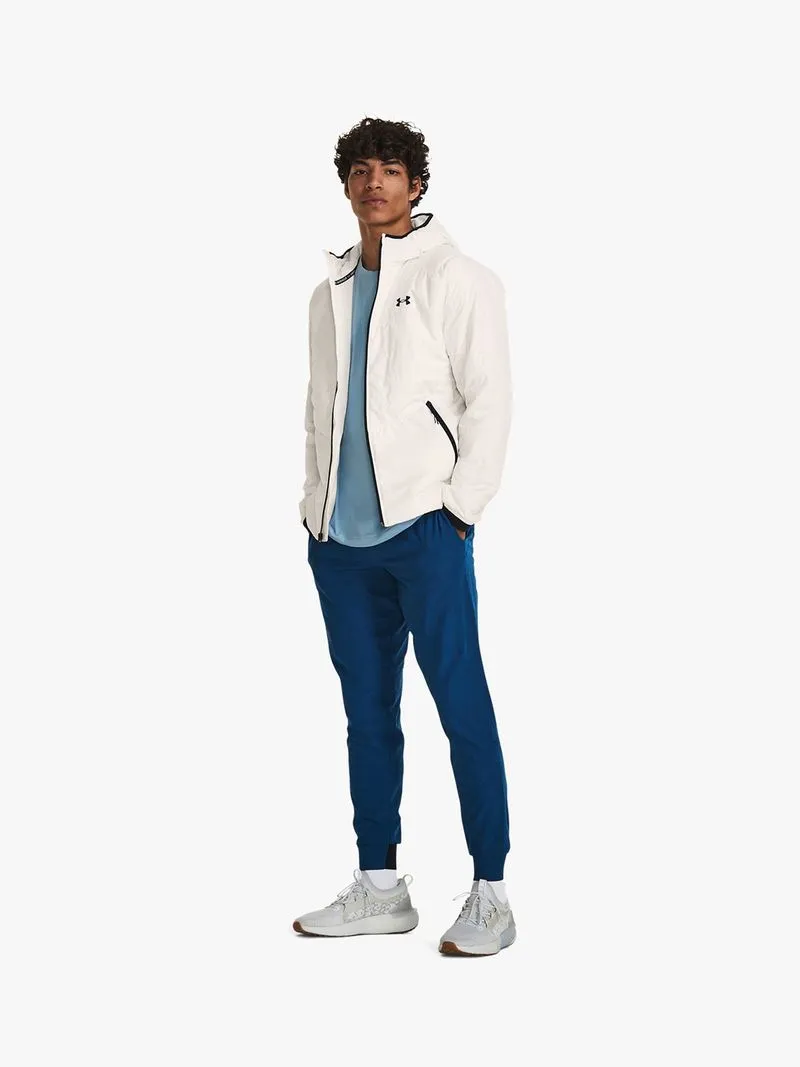 Mens Under Armour Storm Session White Hybrid Jacket