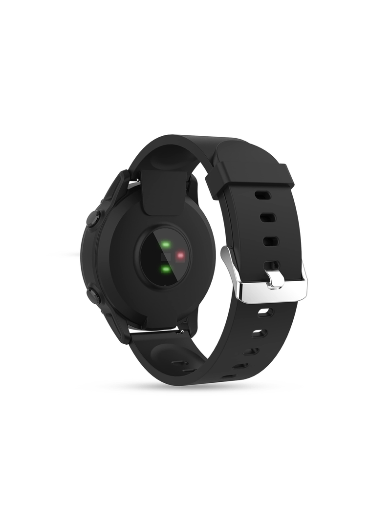 Volkano Active Tech Adrenaline Series GPS Black Silicone Smartwatch