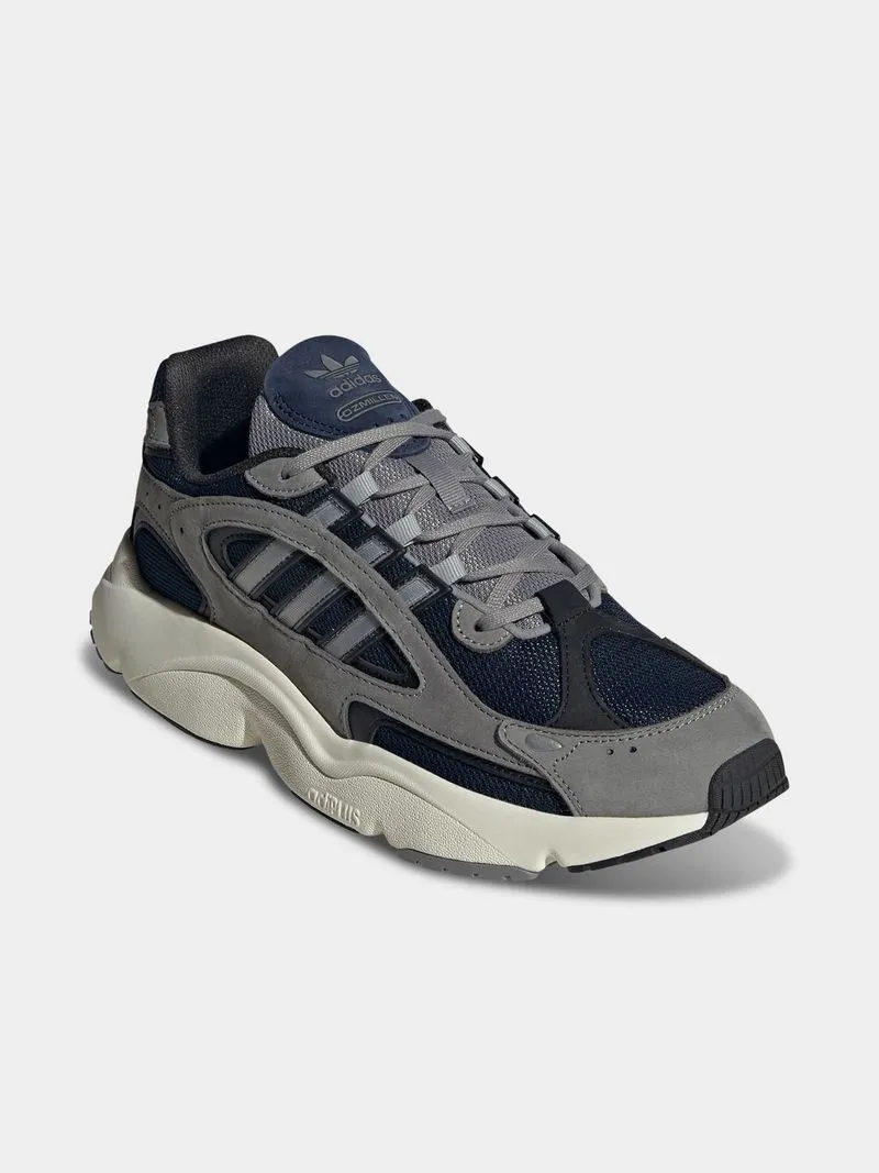 adidas Originals Men's Ozmillen Black/Grey Sneaker