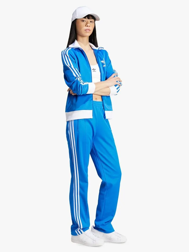 adidas Originals Women's Beckenbauer Blue Track Top