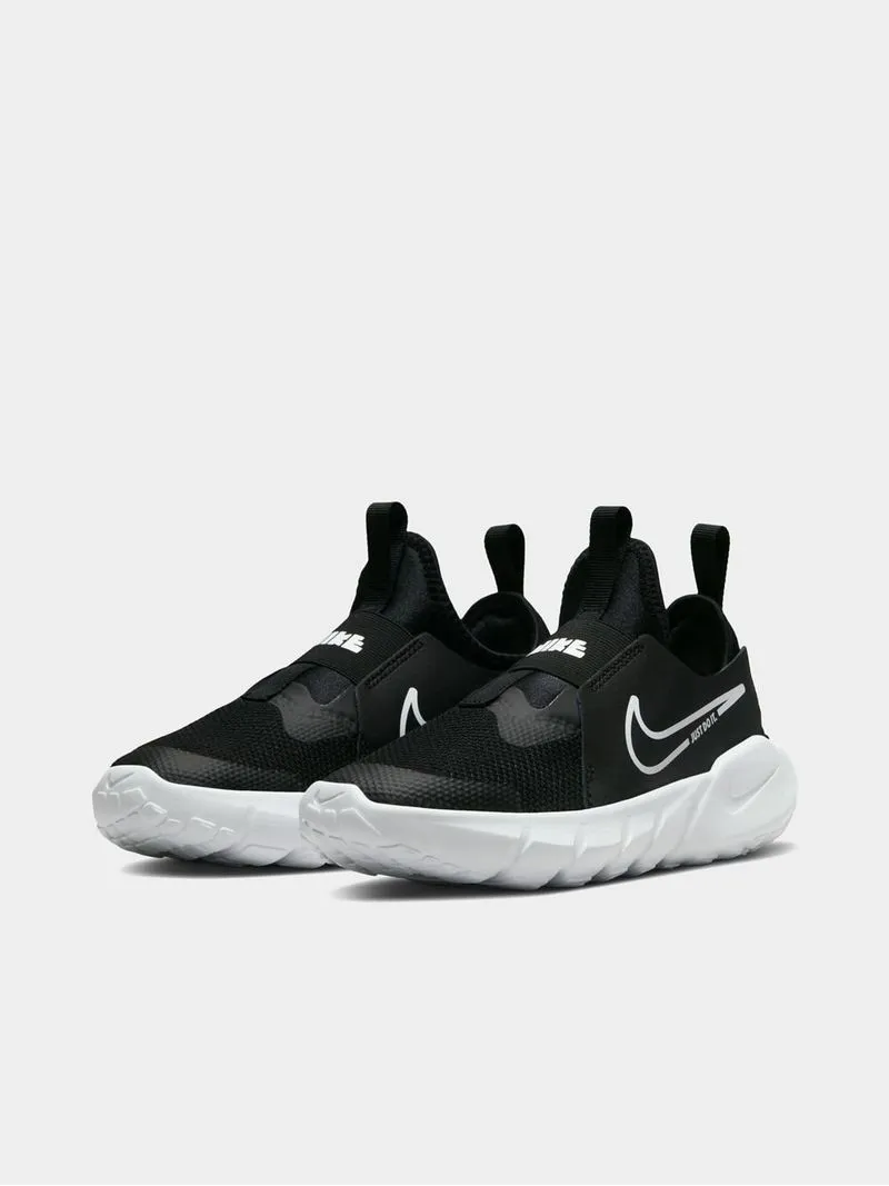 Junior Pre-School Nike Flex Runner 2 Black/White Shoe