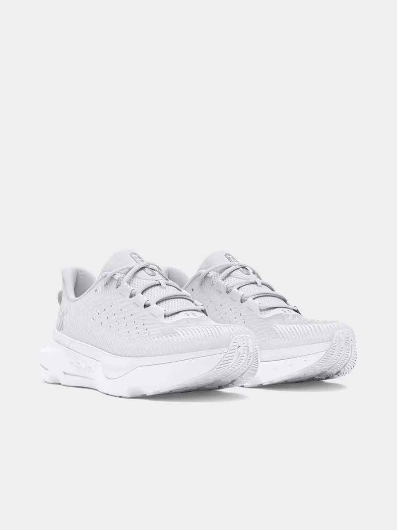 Women's Under Armour Infinite Pro White/Halo Gray Running Shoes