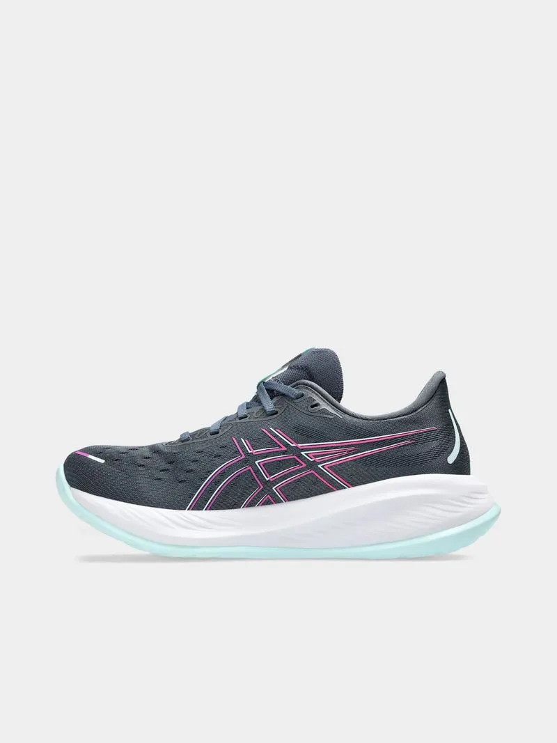 Womens Asics Gel-Cumulus 26 Tarmac/Bold Magenta Running Shoes