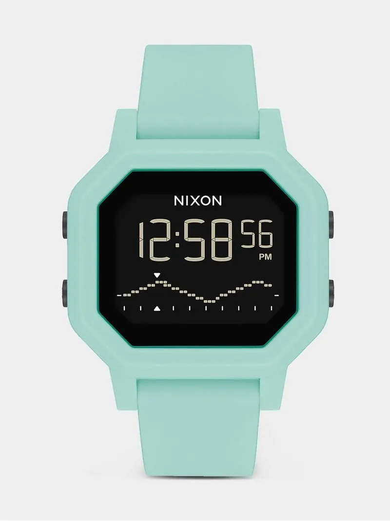 Nixon Women's Siren Aqua Digital Silicone Watch