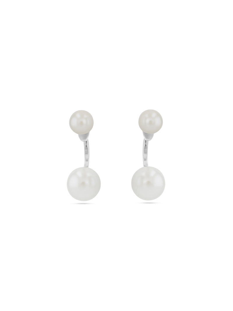 Sterling Silver Freshwater Pearl Women’s Drop Earrings