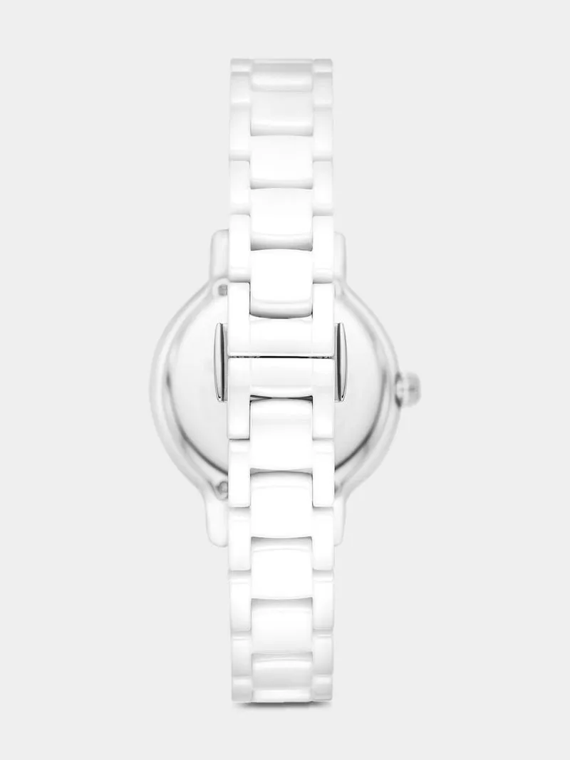 Emporio Armani White Ceramic Bracelet Watch