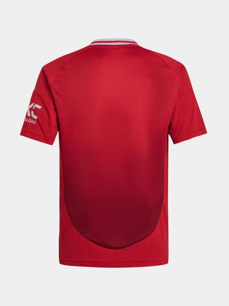 Junior adidas Manchester United Home 24/25 Stadium Jersey