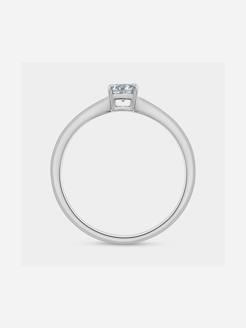 White Gold 0.48ct Diamond Fancy Oval Tiara Set