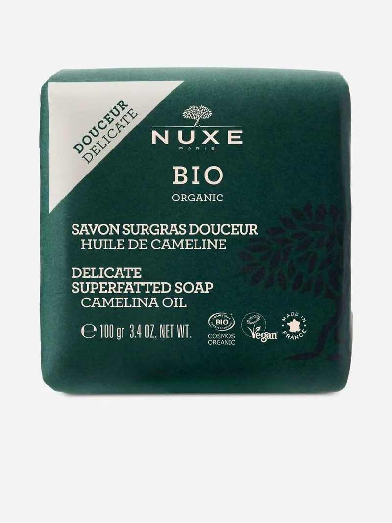 Nuxe Organic Face & Body Delicate Superfatted Soap