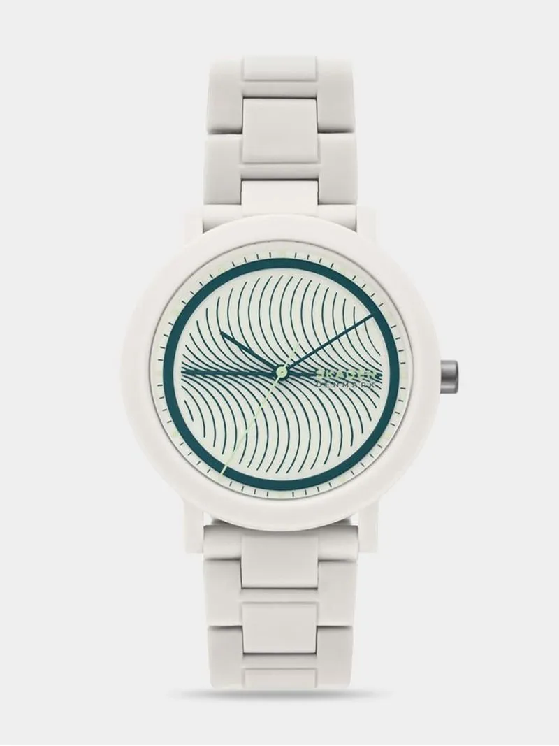 Skagen Men's Aaren Ocean Grey Tide Ocean Material Bracelet Watch