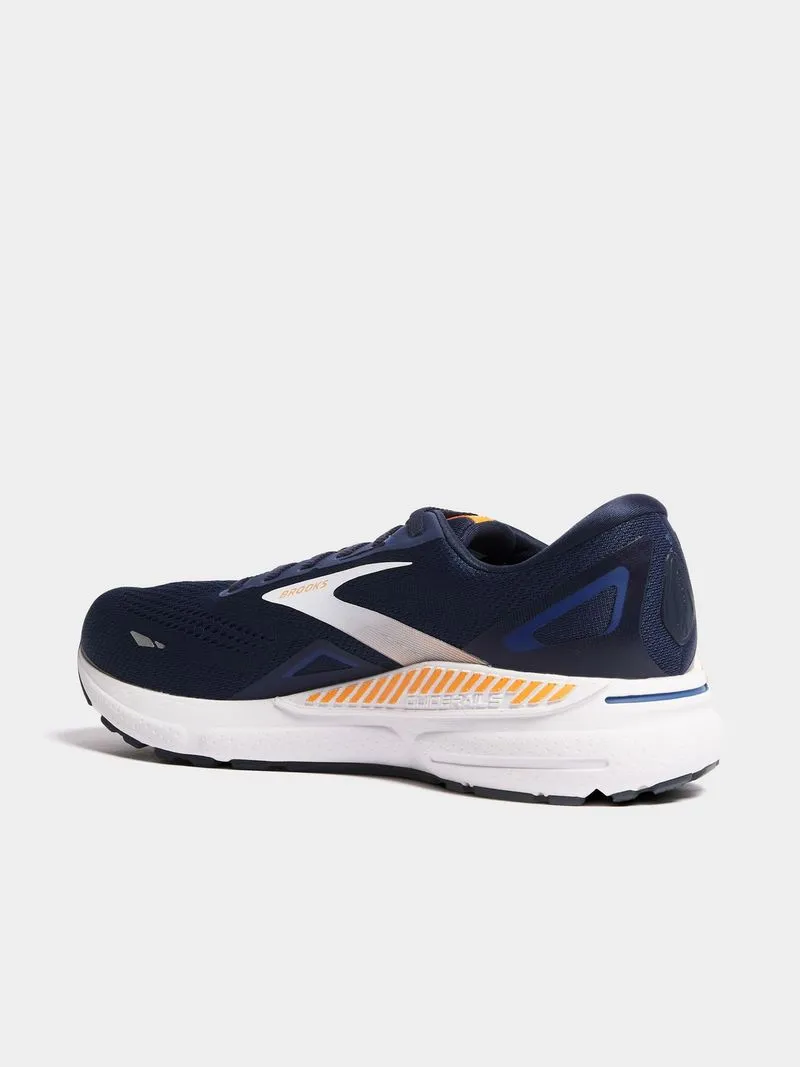 Mens Brooks Adrenaline GTS 23 Navy/Orange Running Shoes
