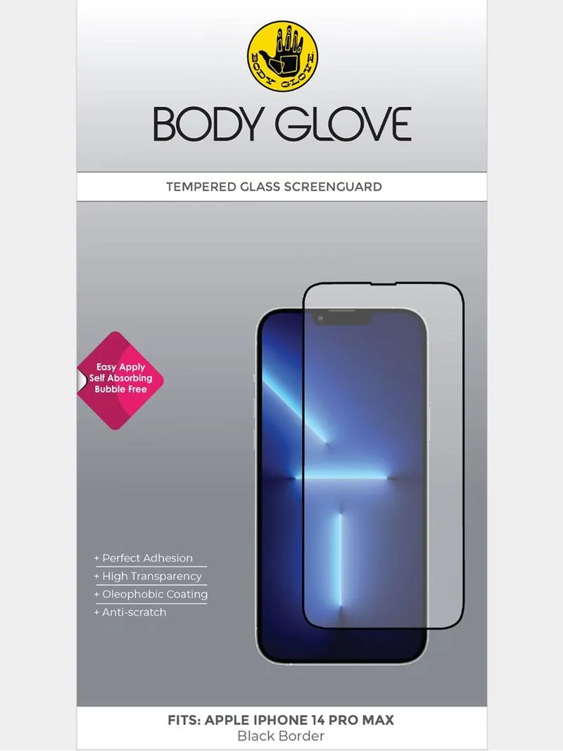 Body Glove Tempered Glass Screen Protector – Apple iPhone 14 Pro Max