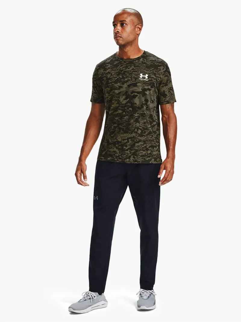 Mens Under Armour ABC Camo Khaki Short Sleeve Tee