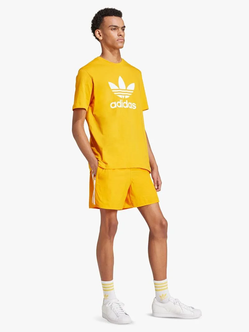 adidas Originals Men's Adicolor Classic Sprinter Orange Shorts