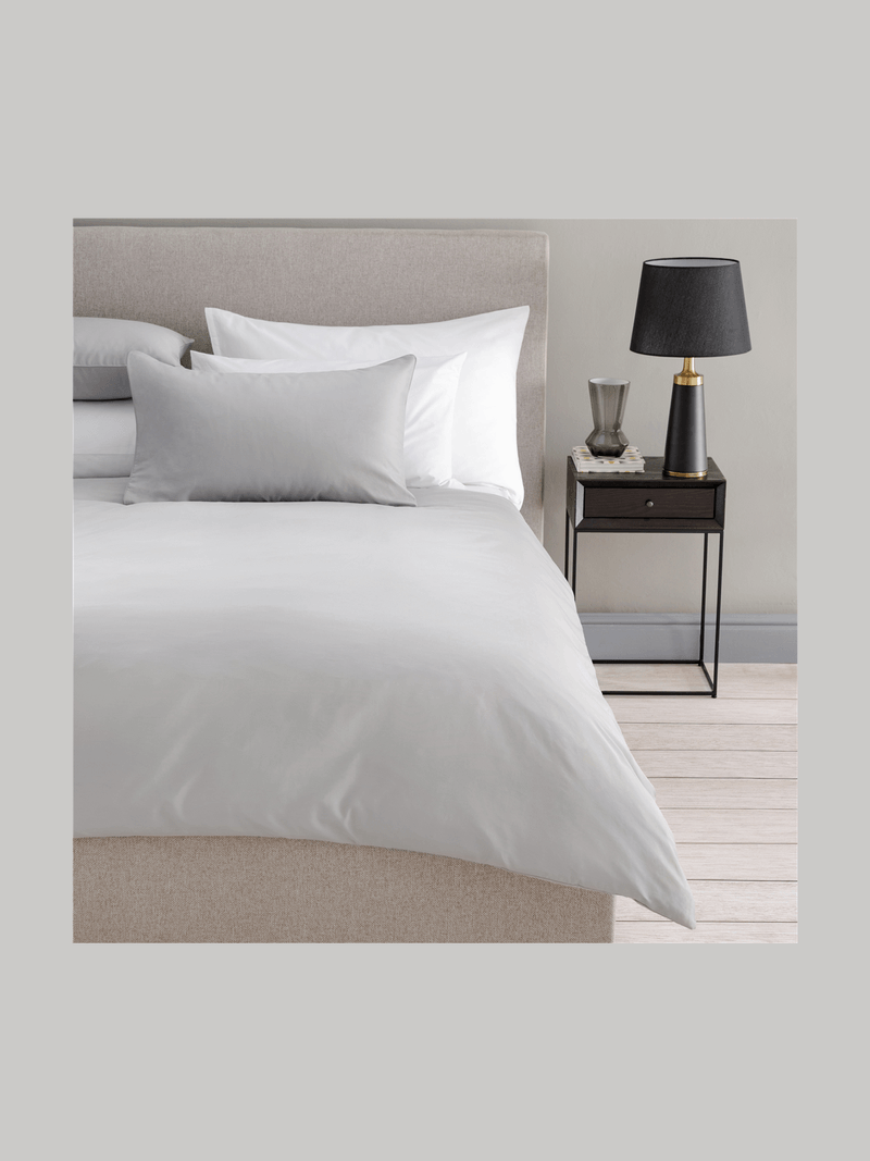 Gold Seal Certified Egyptian Cotton 300 Thread Count Duvet Cover Set Silver