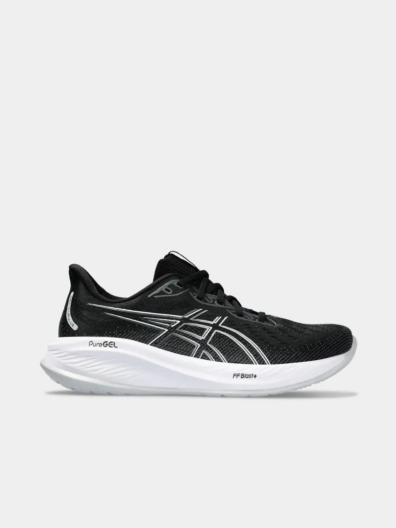 Mens Asics Gel-Cumulus 26 Black/Concrete Running Shoes