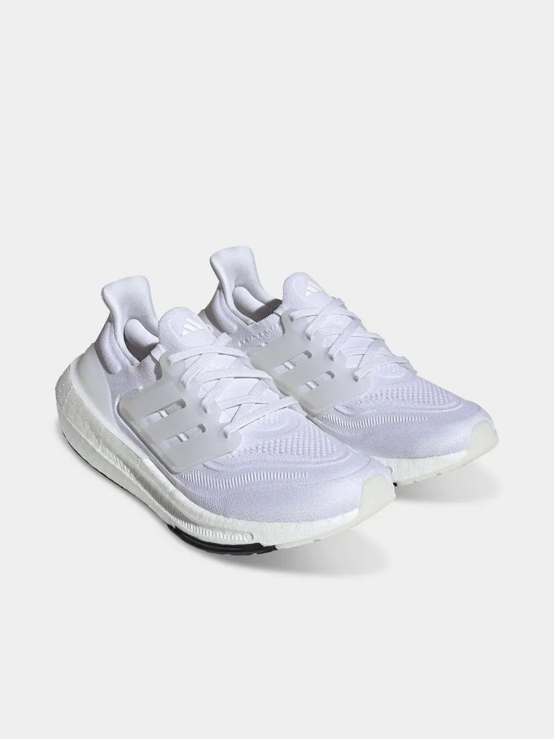 Womens adidas Ultraboost Light White Running Shoes