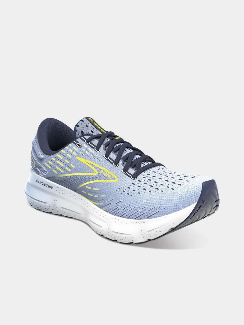 Women's Brooks Glycerin 20 Light Blue Running Shoe