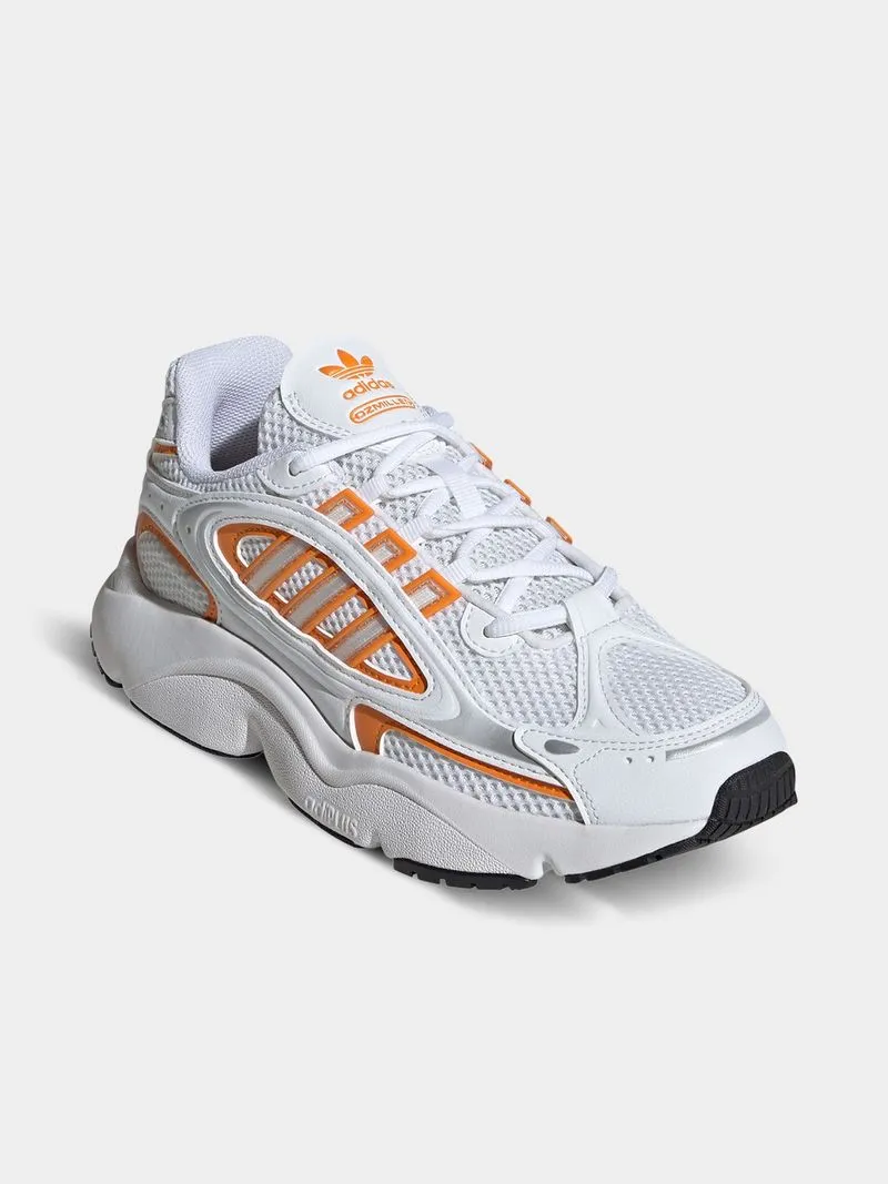 adidas Originals Ozmillen Women's White/Orange Sneaker