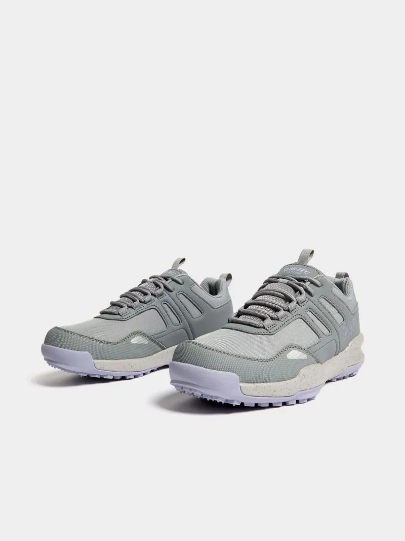 Womens Hi-Tec Barchan Ultimate Grey/Wisteria/Cool Grey Trail Running Shoes