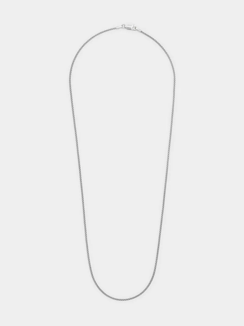 Sterling Silver Women's Modern Coreana Chain 50cm