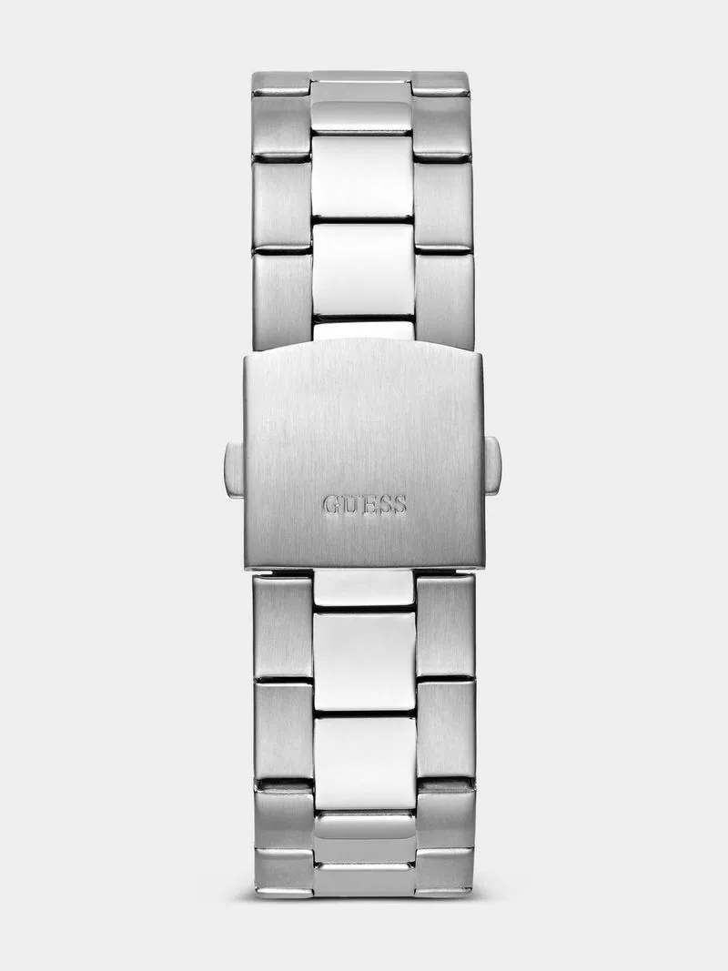 Guess Parker Multi Dial Silver Plated Bracelet Watch